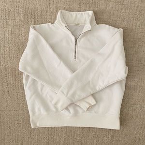 Quarter-zip sweatshirt